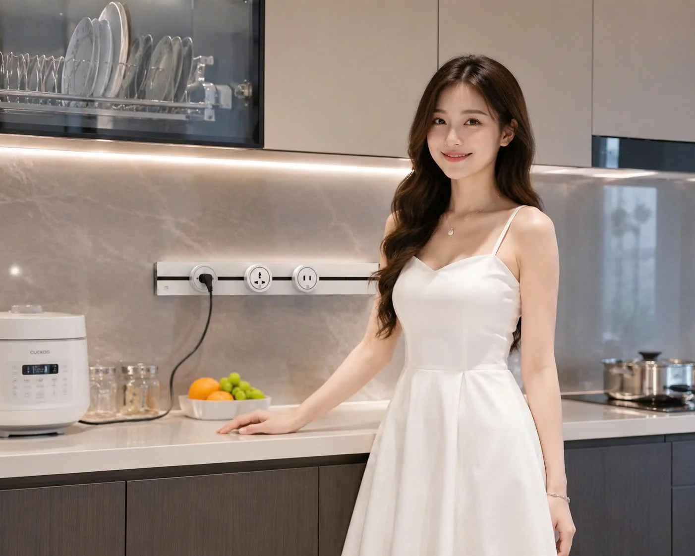 Ổ cắm ray trượt là gì? Giải pháp ổ điện hiện đại cho không gian sống