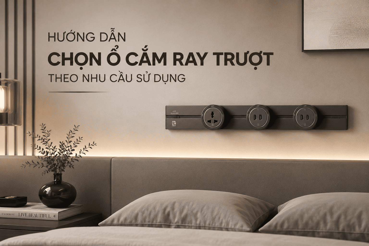 Hướng dẫn chọn ổ cắm ray trượt theo nhu cầu sử dụng