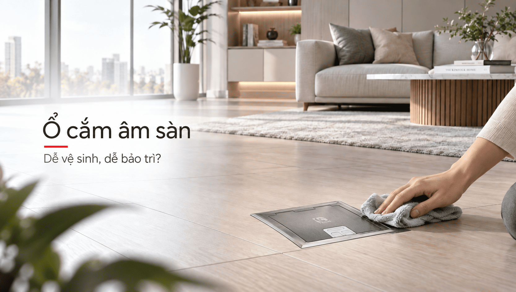 Vệ Sinh Ổ Cắm Âm Sàn Đúng Cách: Hướng Dẫn Làm Sạch Và Bảo Trì An Toàn