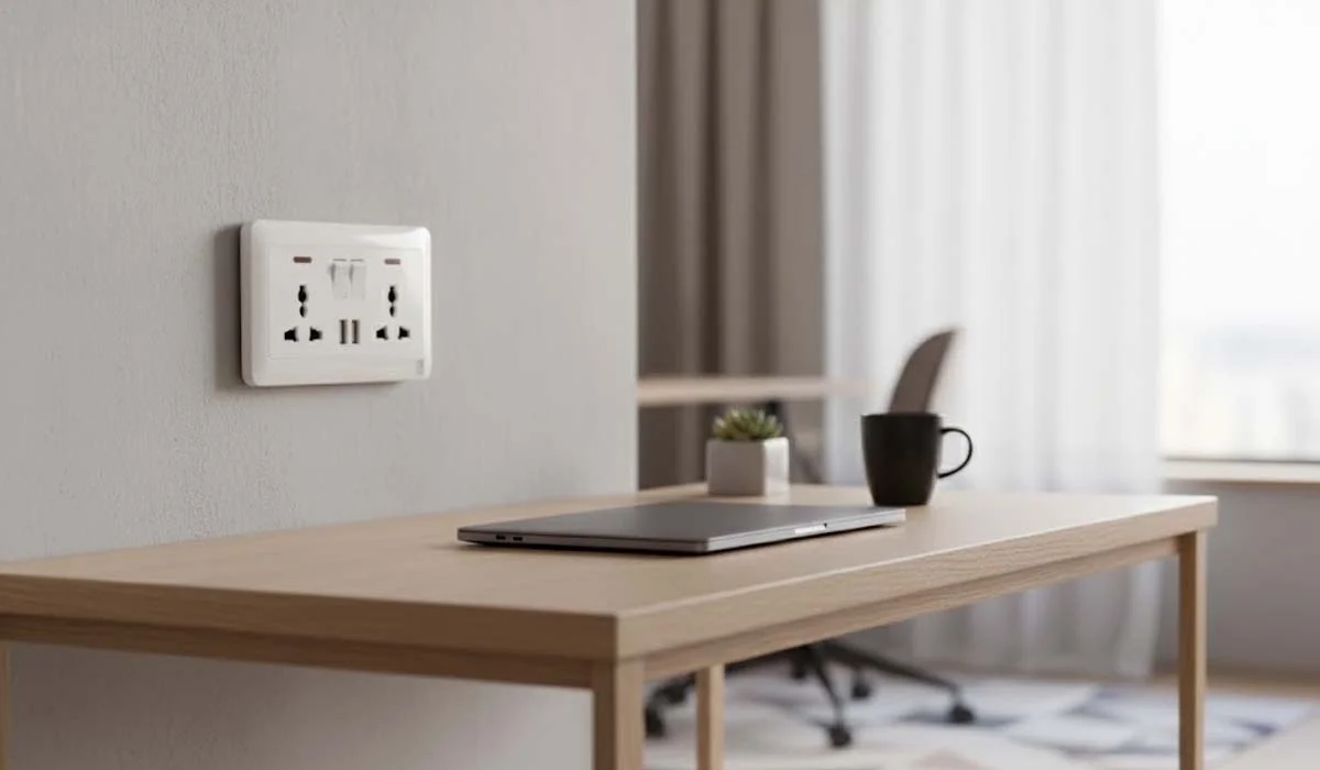 Top 5 mẫu ổ điện âm tường đẹp, sang trọng và an toàn nhất hiện nay