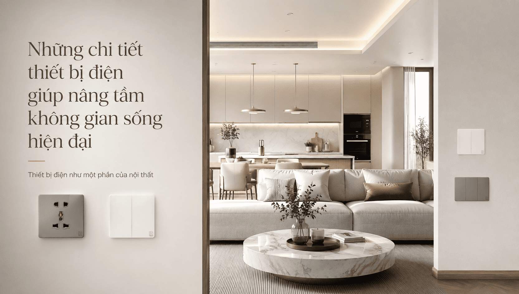 Thiết Bị Điện Cho Nhà Hiện Đại: Những Chi Tiết Nhỏ Tạo Nên Không Gian Cao Cấp
