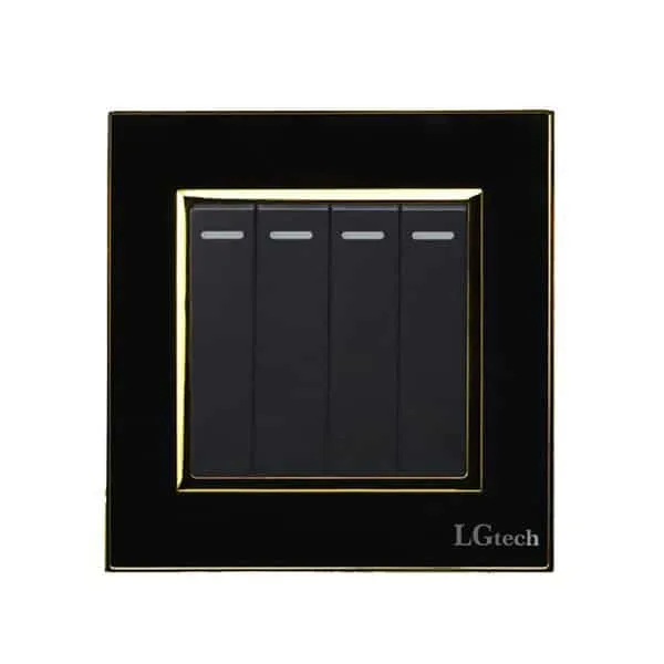Công tắc điện âm tường 1 chiều 4 vị trí | LG-AC4S-01BP
