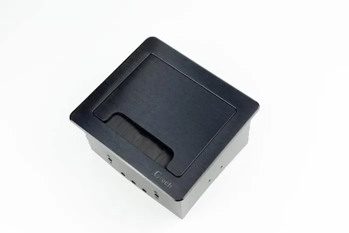 Ổ cắm âm bàn họp hợp kim sơn tĩnh điện LG-AS2102-AB - 5