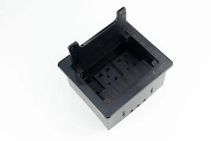 Ổ cắm âm bàn họp hợp kim sơn tĩnh điện LG-AS2102-AB - 4