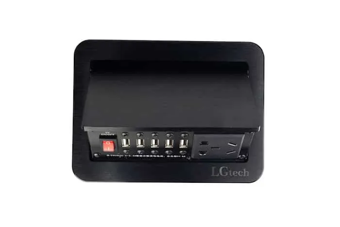 Ổ usb âm bàn, âm sàn cao cấp phù hợp showroom LG-L0425 - 9