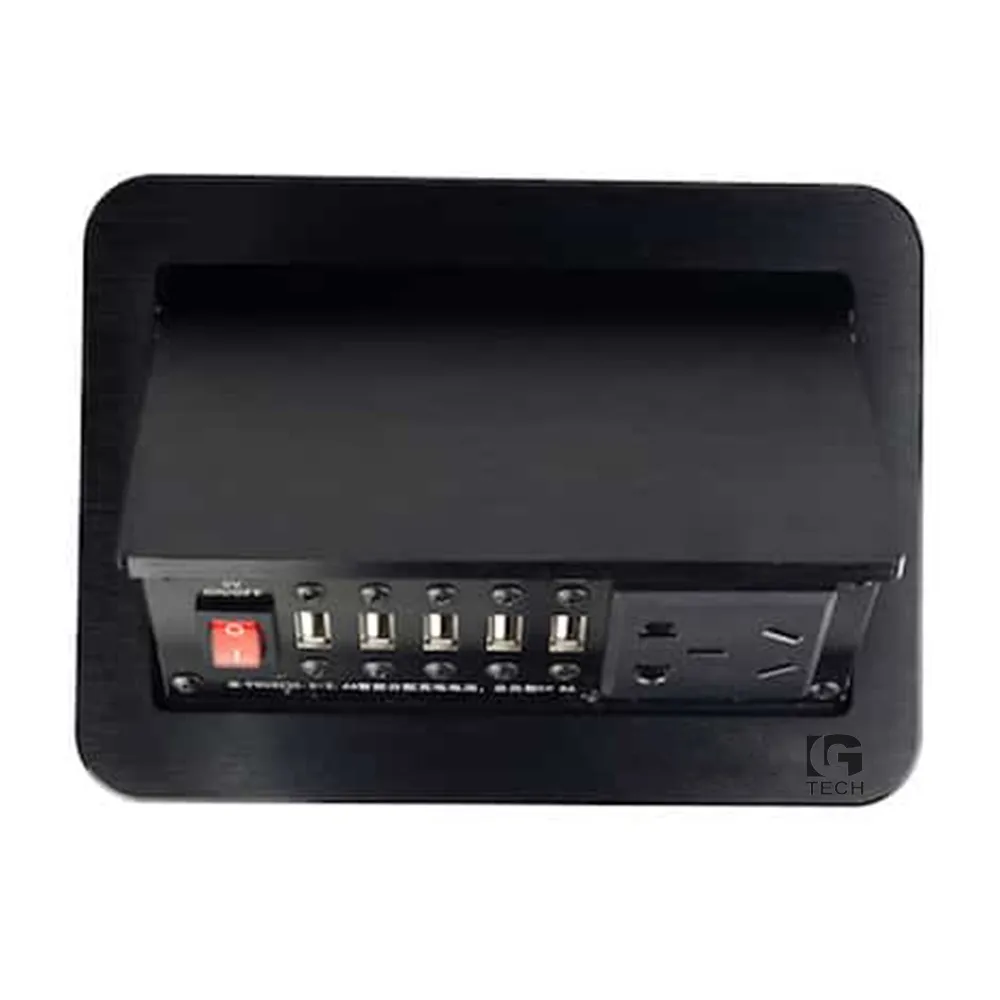 Ổ usb âm bàn, âm sàn cao cấp phù hợp showroom LG-L0425 - 2