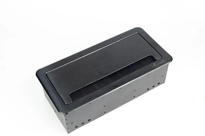 Ổ điện âm mặt bàn cao cấp hợp kim đa chức năng, màu đen LG Tech LG-L0215B - 2