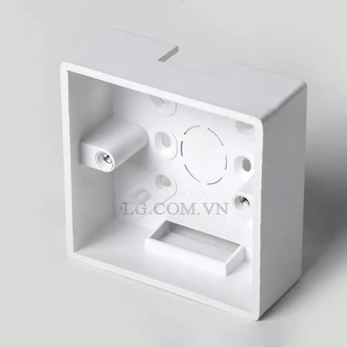 Đế nổi vuông chống cháy cho ổ điện, công tắc chất lượng cao LG Tech LG-DN-001 - 4