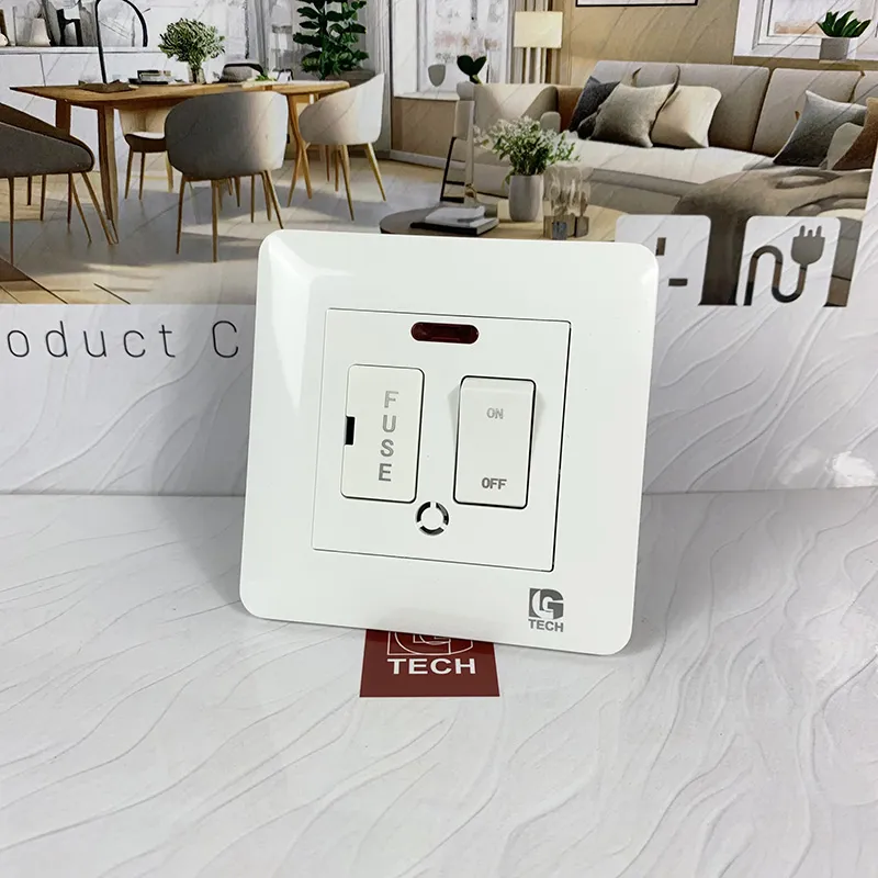 Công tắc ngắt 2 cực có cầu chì bảo vệ an toàn 13A LG-TT-112 - 4
