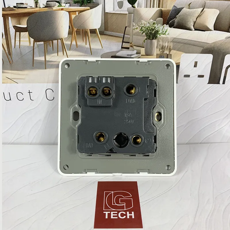 Công tắc ngắt 2 cực có cầu chì bảo vệ an toàn 13A LG-TT-112 - 5