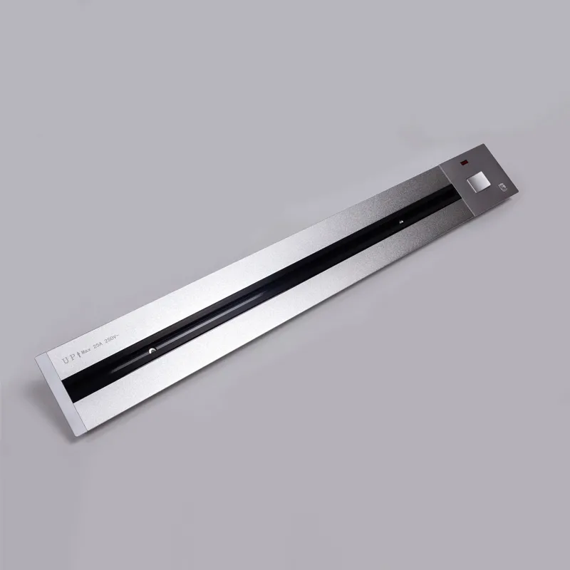 Thanh ray trượt ổ điện chìm màu bạc 25A 5500W LG Tech - Thế hệ một - 3