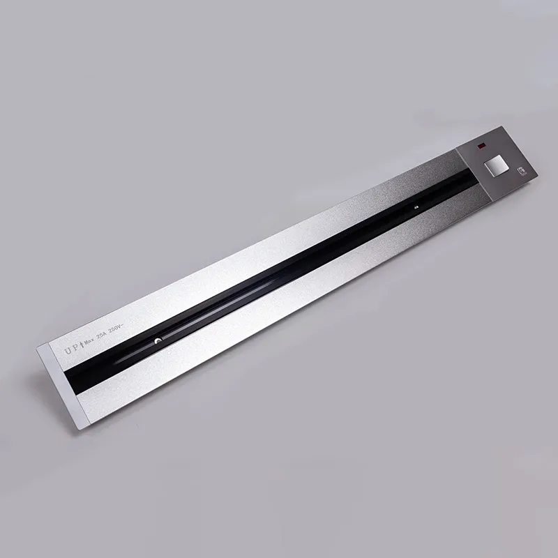 Thiết kế hoàn mỹ của thanh ray ổ điện nổi màu bạc 80cm LG Tech LG-RN08S