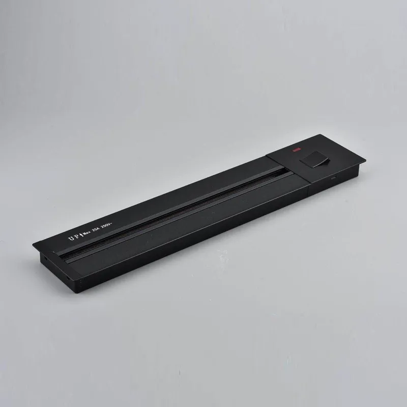 Thanh ray trượt ổ điện chìm màu đen 25A 5500W LG Tech - Thế hệ một - 3