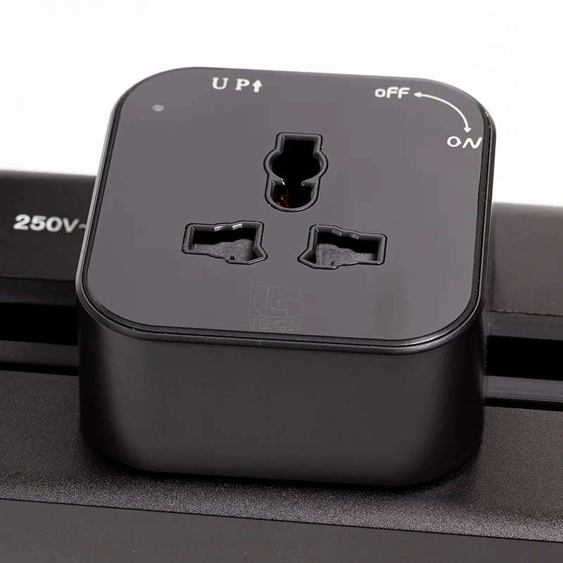 Ổ cắm điện 3 chấu cho thanh ray LG Tech mã LG-S07B - Thế hệ một - 7