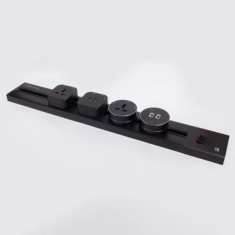 Ổ cắm điện 3 chấu LG Tech LG-S07B dễ dàng tháo và lắp