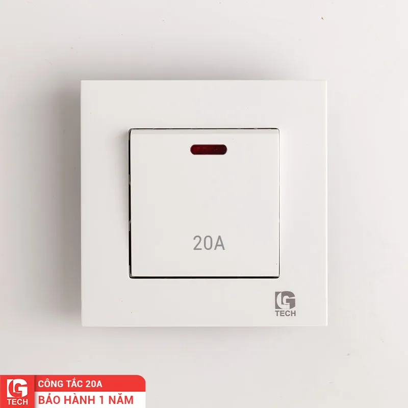 Công tắc 20A cho bình nóng lạnh LG Tech LG-F21-024