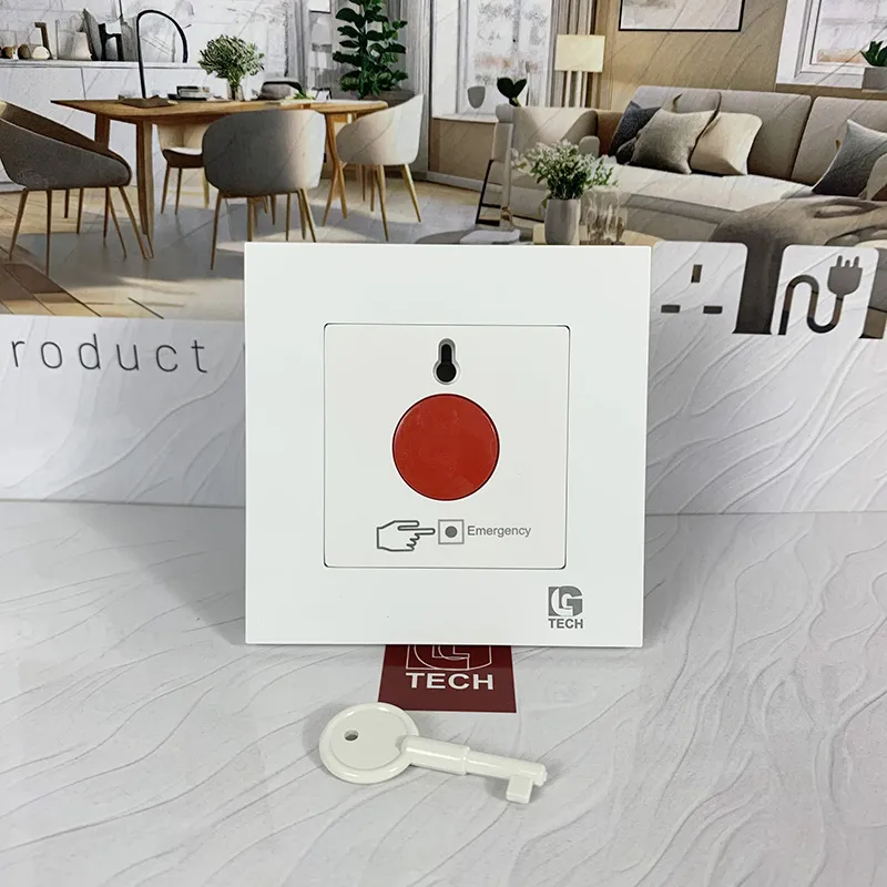 Nút nhấn khẩn cấp ổ điện vuông LG Tech LG-F21-078