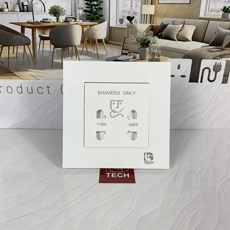 Ổ cắm chống giật tiêu chuẩn GFCI LG Tech LG-F21-080