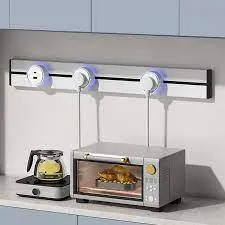 Ổ cắm điện đa năng 3 chấu cho thanh ray màu trắng LG-GD10-07W - Thế hệ hai - 8