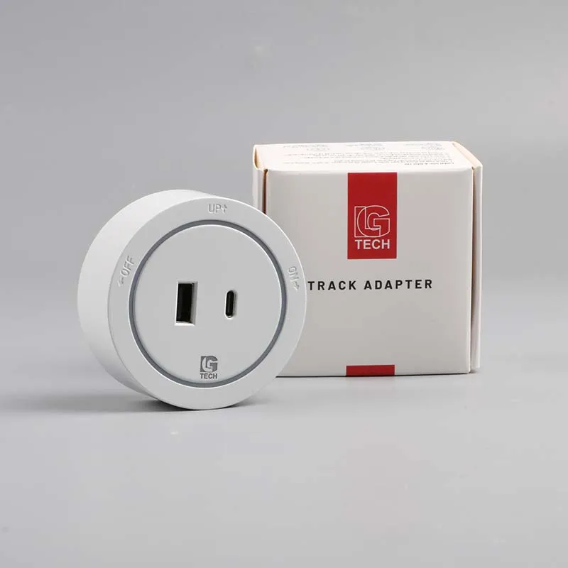 Ổ điện rời cổng sạc Type C 18W cho thanh trượt màu trắng LG-GD10-06W - Thế hệ hai - 2