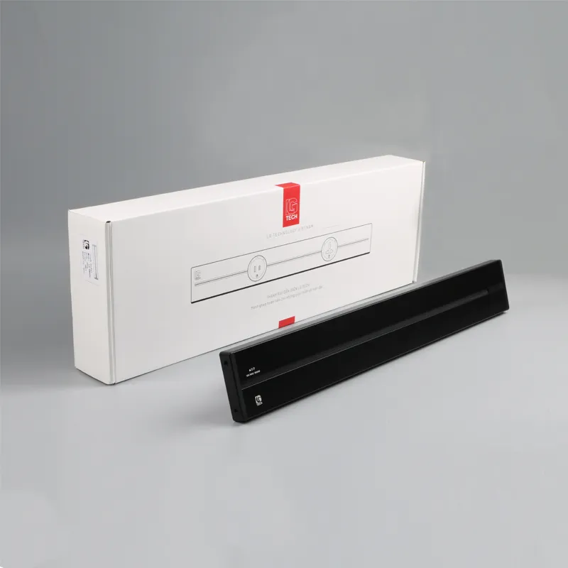 Ổ cắm thanh ray nổi màu đen 32A 8000W LG Tech - Thế hệ hai - 2