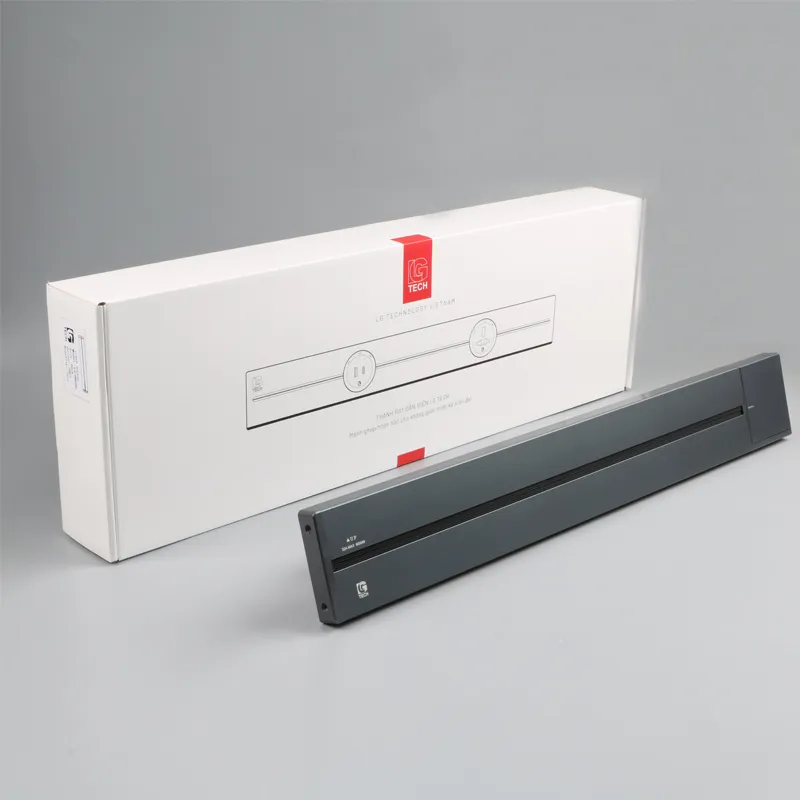 Ổ cắm thanh trượt nổi có công tắc màu ghi 32A 8000W LG Tech - 2