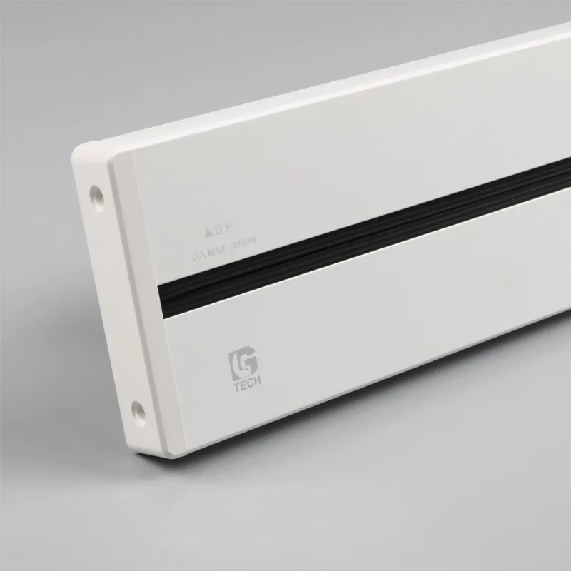 Ổ cắm thanh trượt nổi có công tắc màu trắng 32A 8000W LG Tech - 5