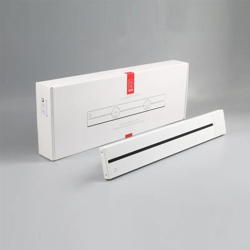 Ổ cắm thanh trượt nổi có công tắc màu trắng 32A 8000W LG Tech - 2
