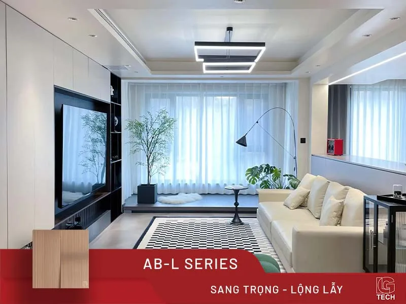 Công tắc đơn 1 chiều, màu gold tràn viền LG Tech LG-AB-L-001 - 4