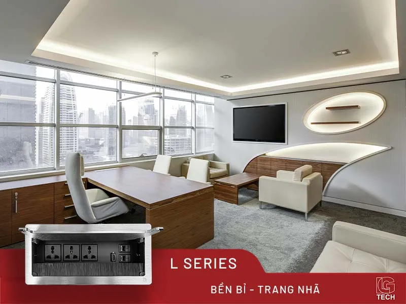 Ổ cắm âm bàn cổng Lan đa năng sản phẩm hữu dụng không thể thiếu, trái tim của bàn hội họp. Đây là nơi diễn ra nhiều cuộc họp quan trọng bao gồm các thuyết trình với các phương tiện đa dạng. Chính vì thế nguồn điện cho các thiết bị là không thể thiếu.
