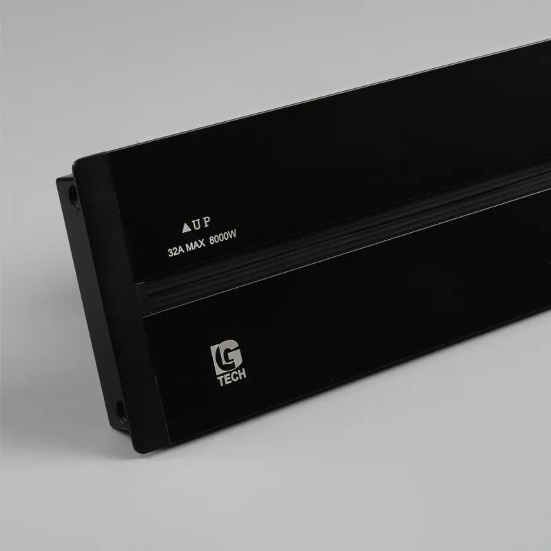 Ổ cắm ray trượt âm màu đen 32A 8000W LG Tech - Thế hệ hai - 4