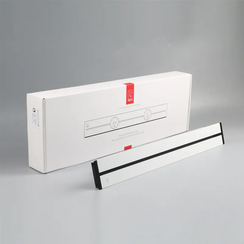 Ổ cắm ray trượt âm màu trắng 32A 8000W LG Tech - Thế hệ hai - 2