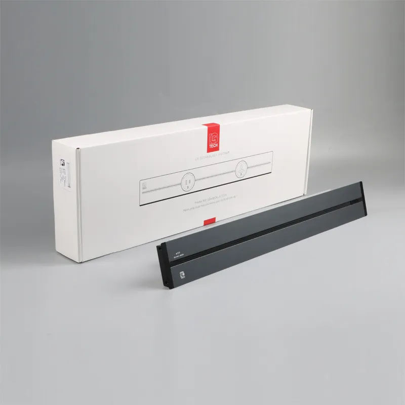Ổ cắm ray trượt âm màu ghi 32A 8000W LG Tech - Thế hệ hai - 2