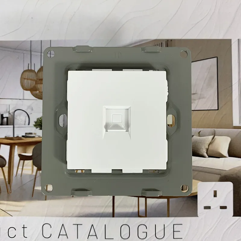 Ổ cắm mạng 1 cổng LAN CAT6 LG Tech LG-F21-054 - 5