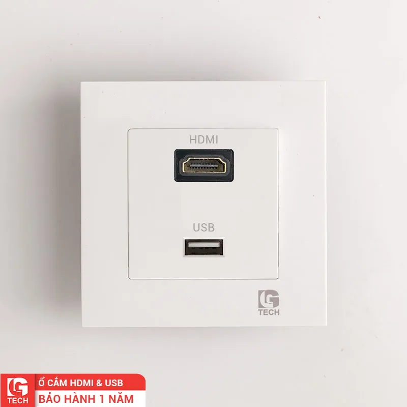Ổ cắm USB có cổng HDMI 1080p LG Tech LG-F21-082