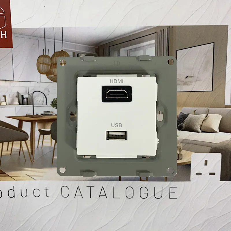 Ổ cắm USB có cổng HDMI 1080p LG Tech LG-F21-082 - 6