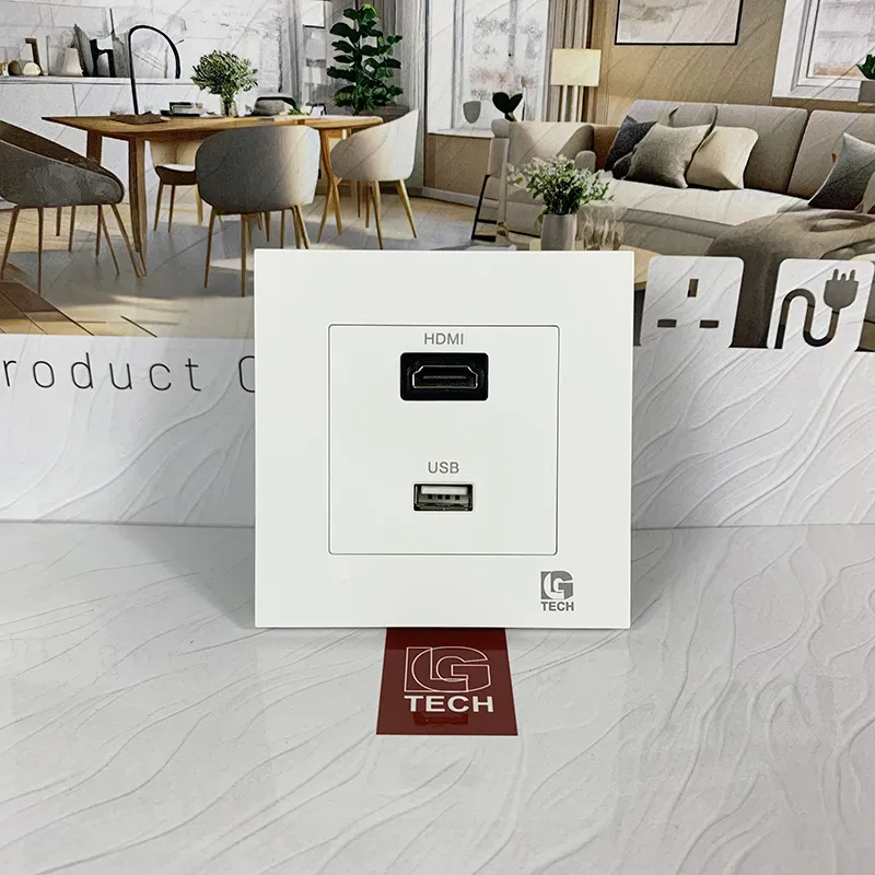 Ổ cắm USB có cổng HDMI 1080p LG Tech LG-F21-082 - 2