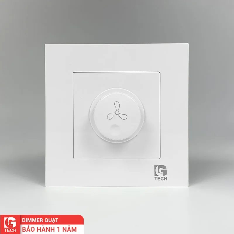 Dimmer quạt màu trắng LG Tech LG-F21-046