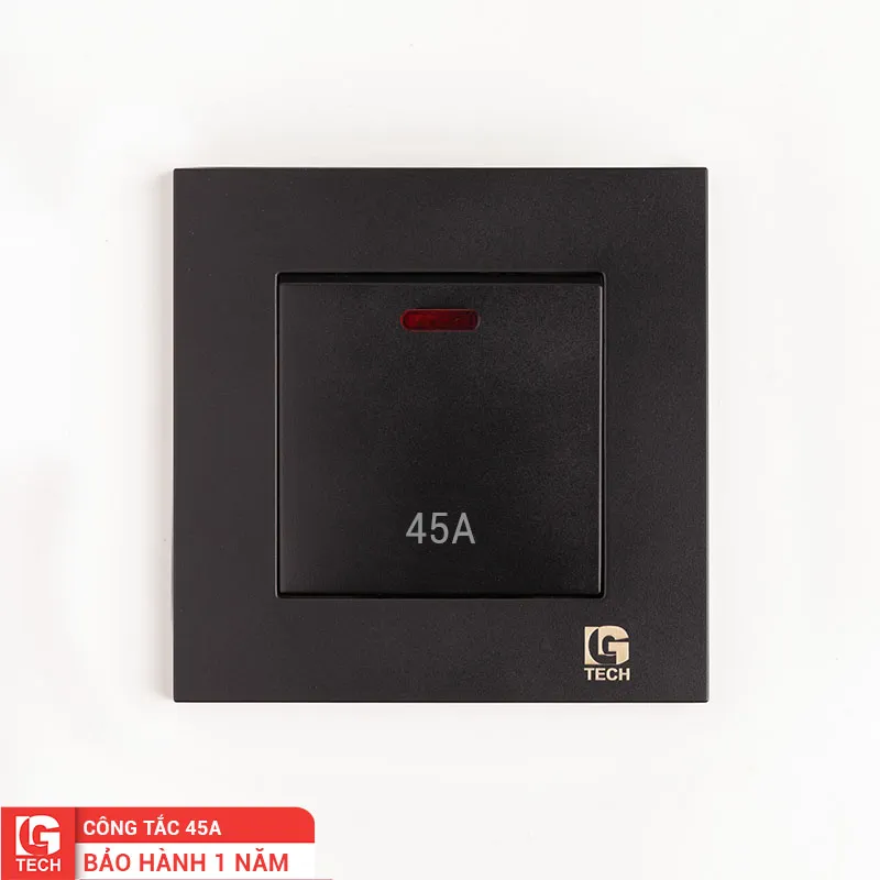 Công tắc công suất lớn 45A màu đen LG-B20-025